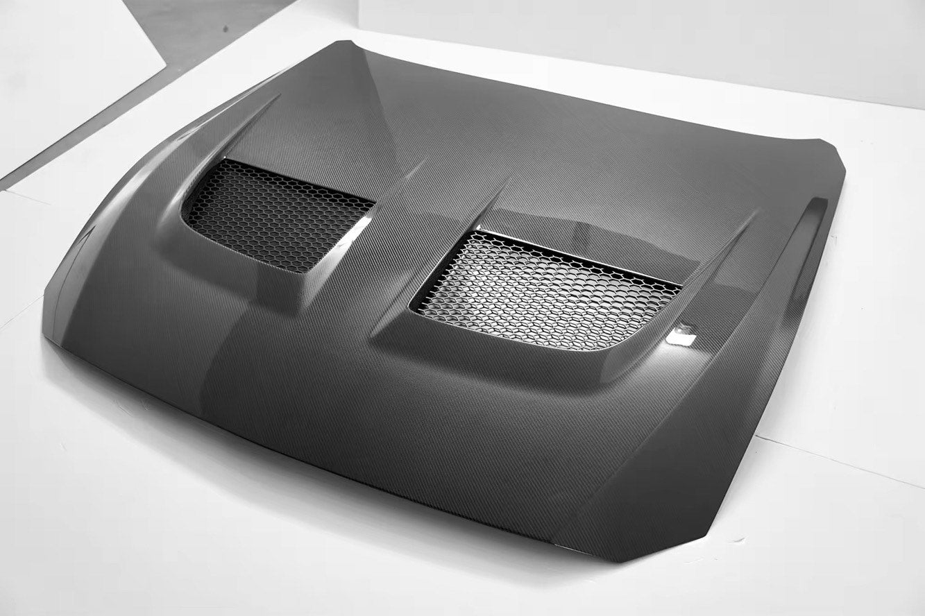 2024+ MUSTANG GTD CARBON FIBER HOOD