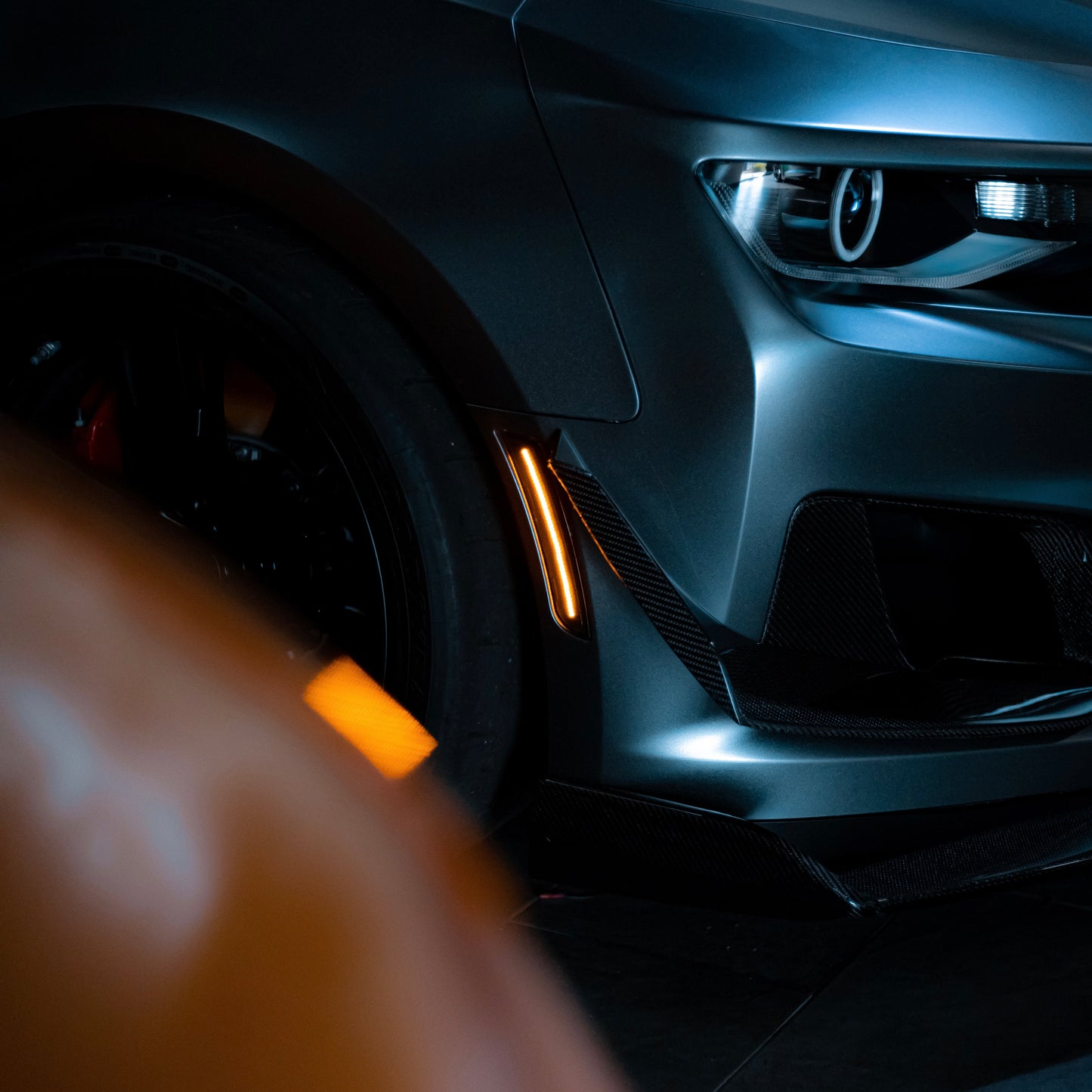 2016-2025 Chevrolet Camaro Smoked LED Side Markers (SET) (SMOKED)