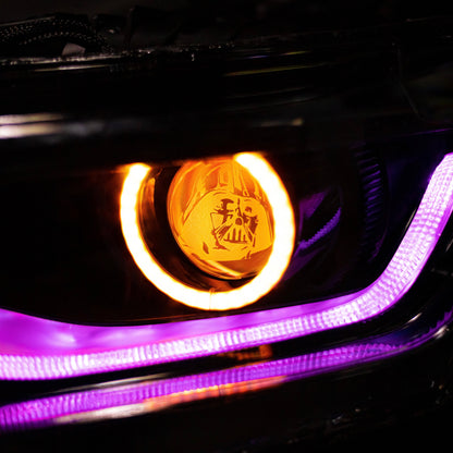2016-2018 Chevy Camaro RGB OEM Replica Projector Headlights – Custom RGBW Bluetooth Control