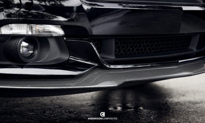 2015-2017 FORD MUSTANG CARBON FIBER TYPE-AC FRONT CHIN SPLITTER