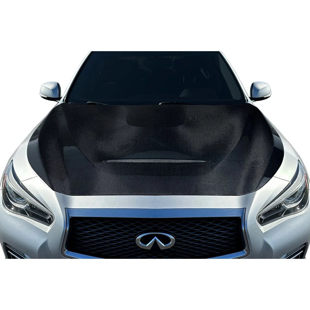 2014–2023 INFINITI Q50 GTS STYLE CARBON FIBER HOOD
