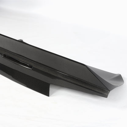 2016-2024 Camaro Type-X Double Sided Gloss Carbon Fiber Trunk W/ Integrated Spoiler