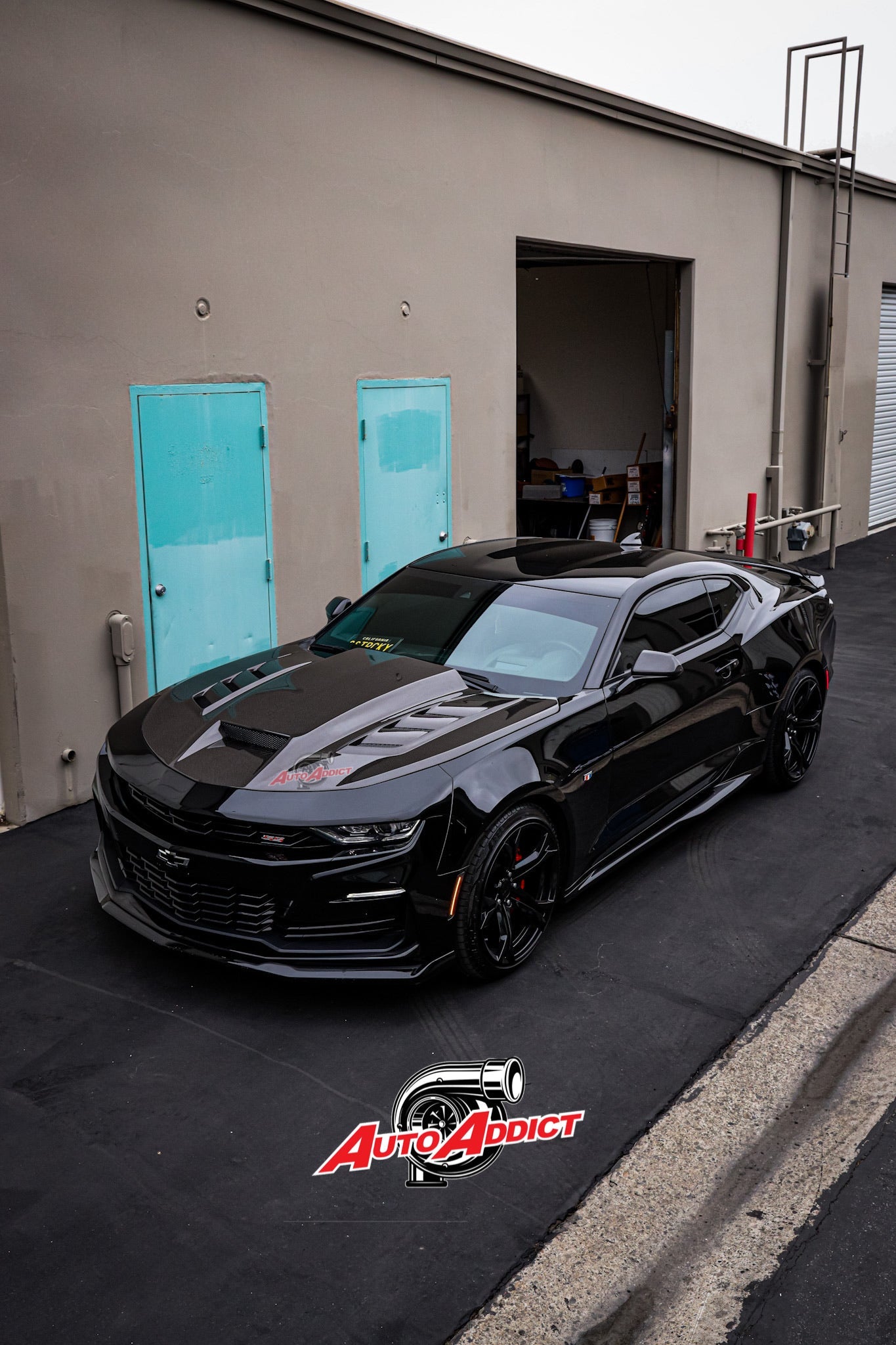 2016-2025 Chevy Camaro Terminator Full Carbon Fiber Hood