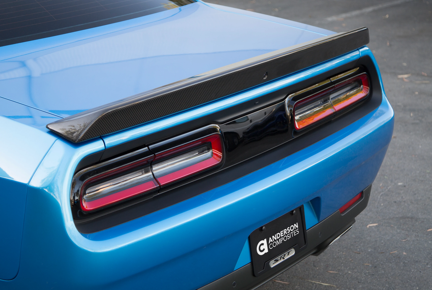2008-2014 Dodge Challenger SRT Style Carbon Rear Spoiler