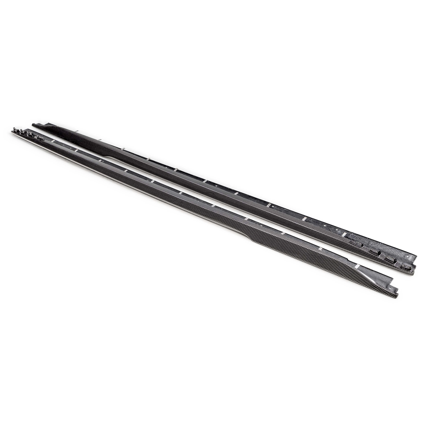 2022-2025 Cadillac CT5-V Blackwing Type-ST Gloss Carbon Fiber Side Rocker Panel Extensions
