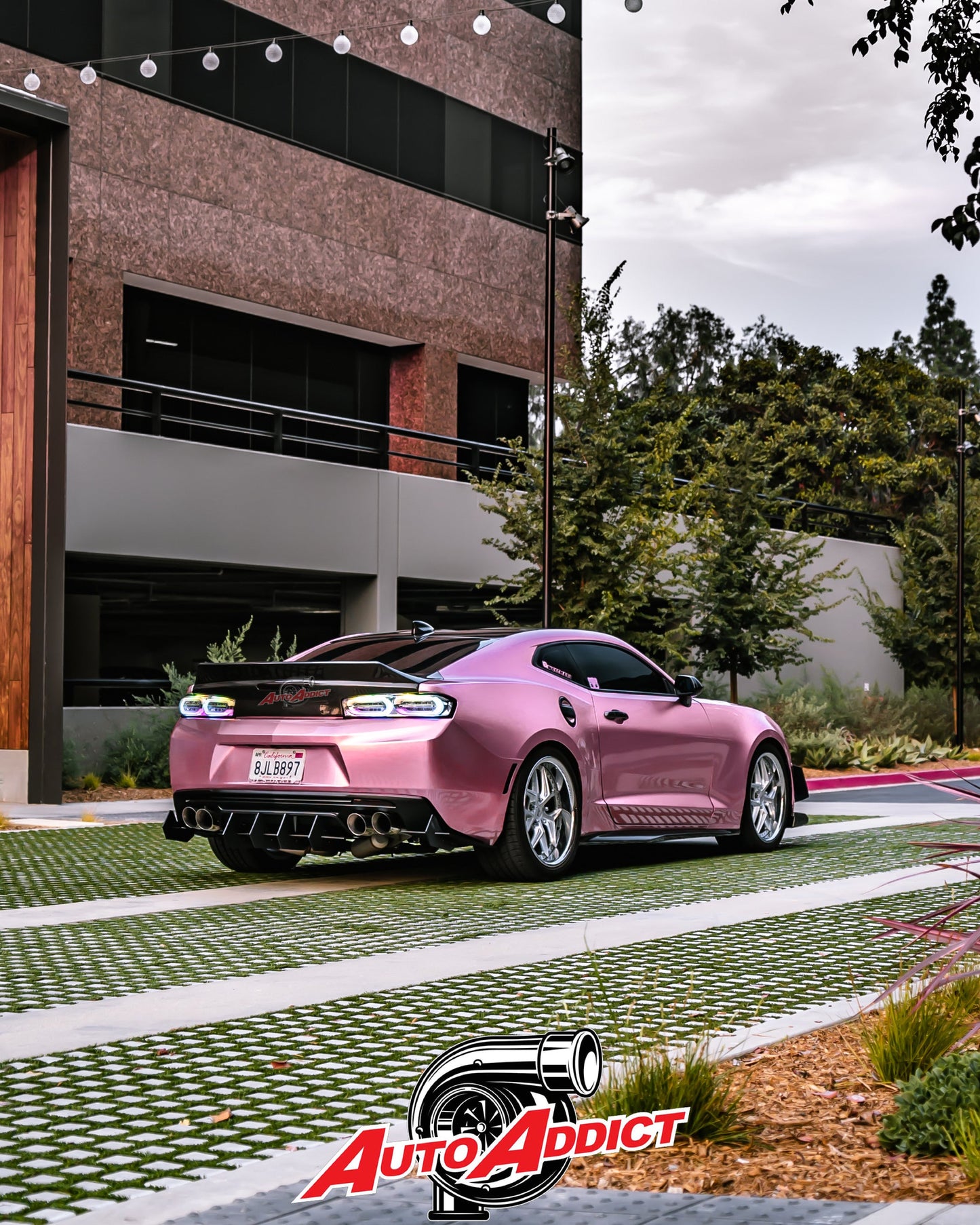 2016 - 2024 Camaro Carbon Fiber Trunk Double Sided Decklid With Integrated Spoiler